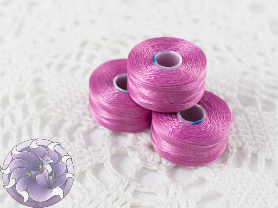 Нитка для бісеру C-LON size AA Lt Orchid